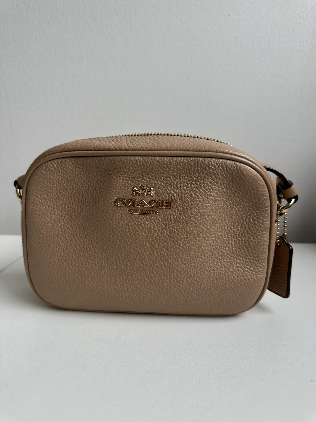 Coach Camera Bag in Taupe
