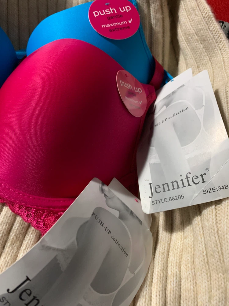 Two Jennifer Push Up Bras - photo 2