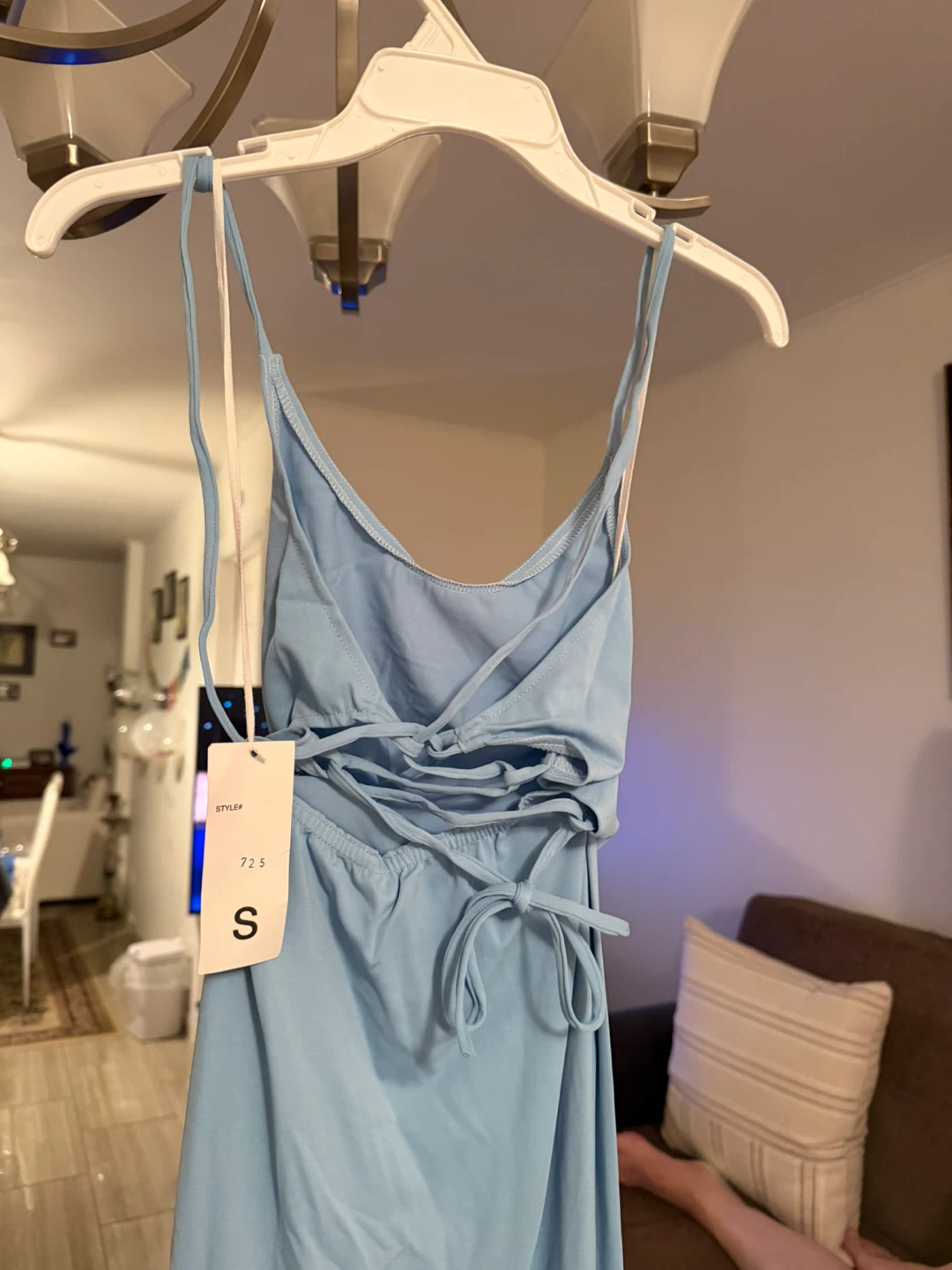 Maximum New York Light Blue Dress - photo 3