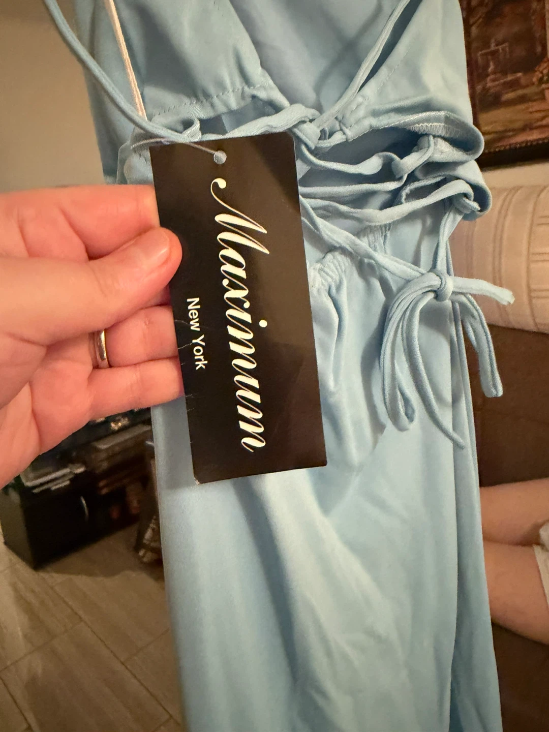 Maximum New York Light Blue Dress - photo 4