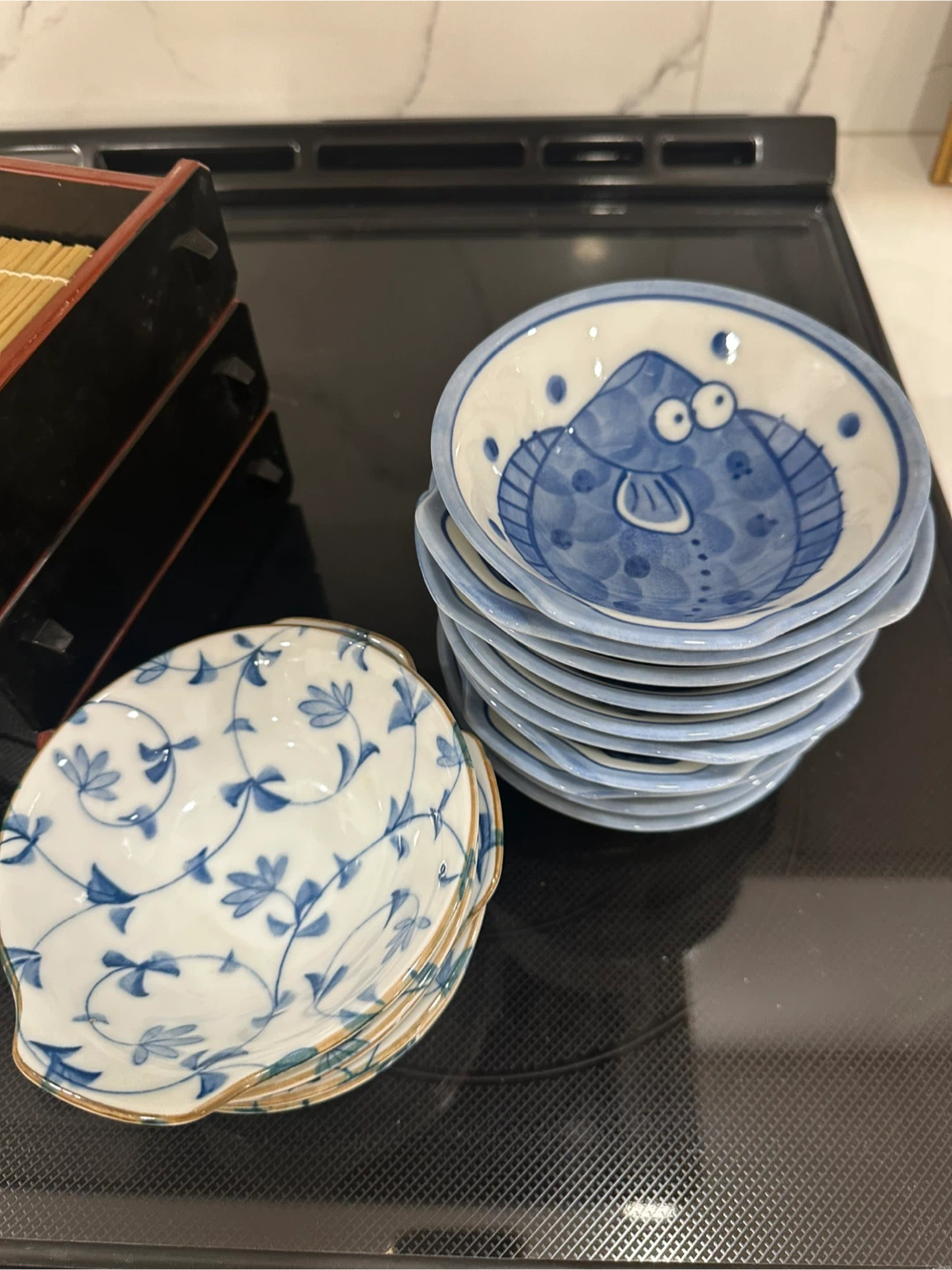 Set of 12 Japanese Style Small Dishes