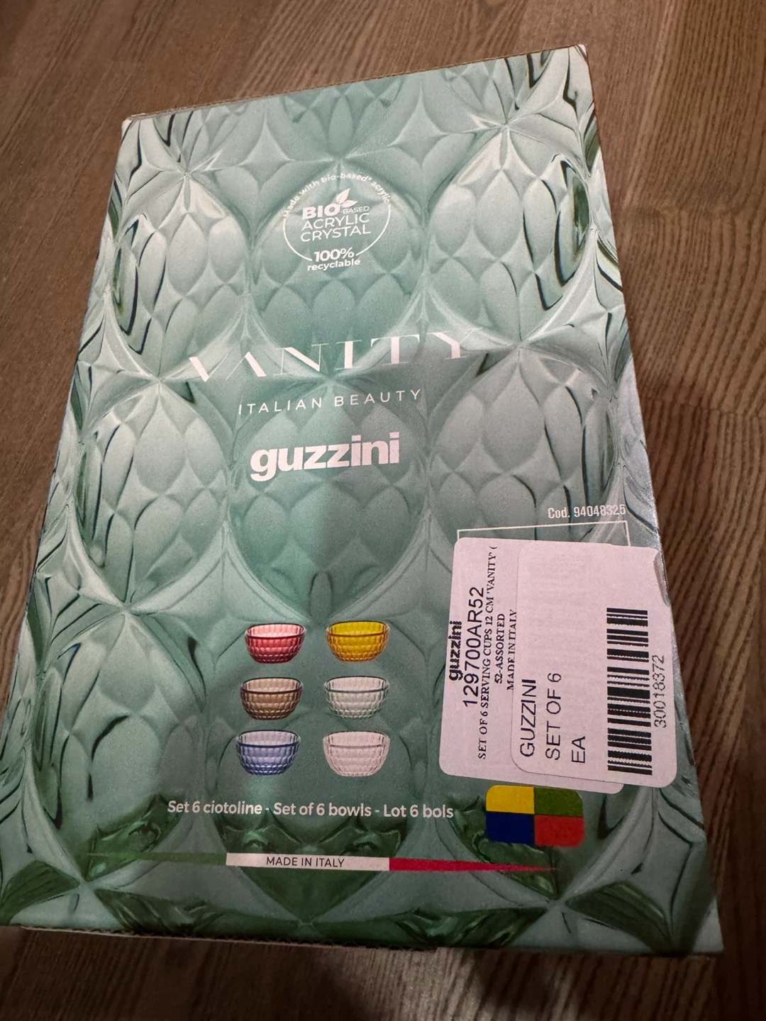 Guzzini Vanity Serving Bowl Set of 6 - photo 5