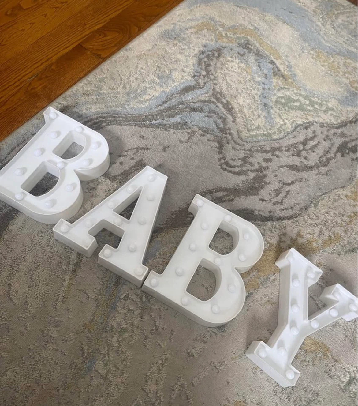BABY Letter Light Set - photo 2