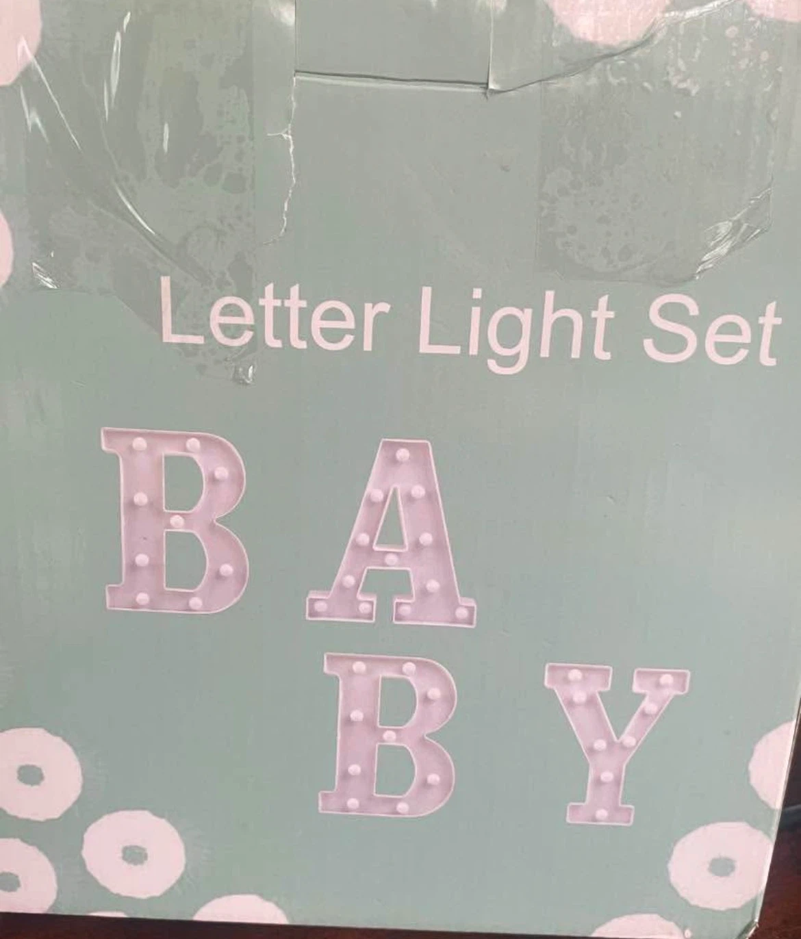BABY Letter Light Set - photo 3