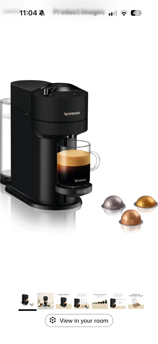 Nespresso Vertuo Next by De'Longhi - photo 3