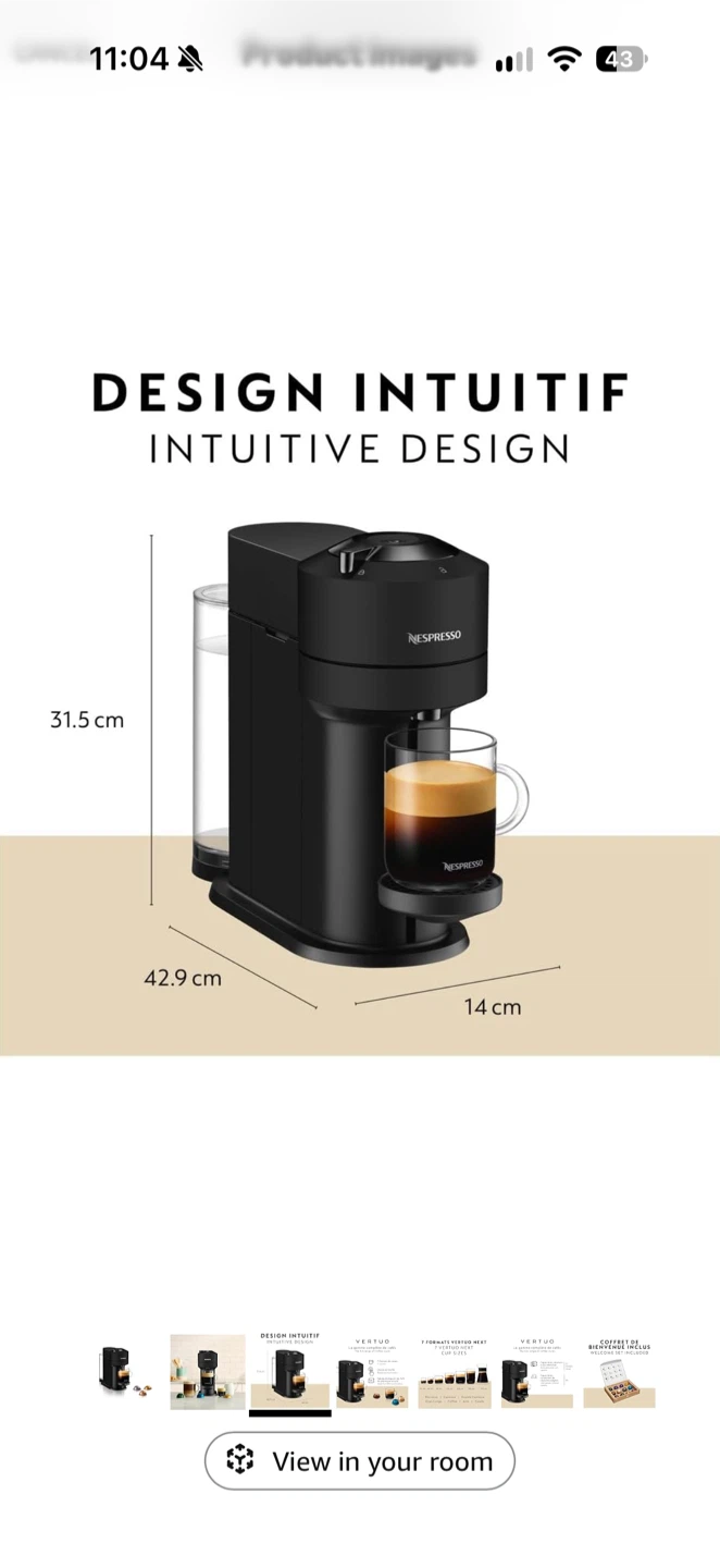 Nespresso Vertuo Next by De'Longhi - photo 4