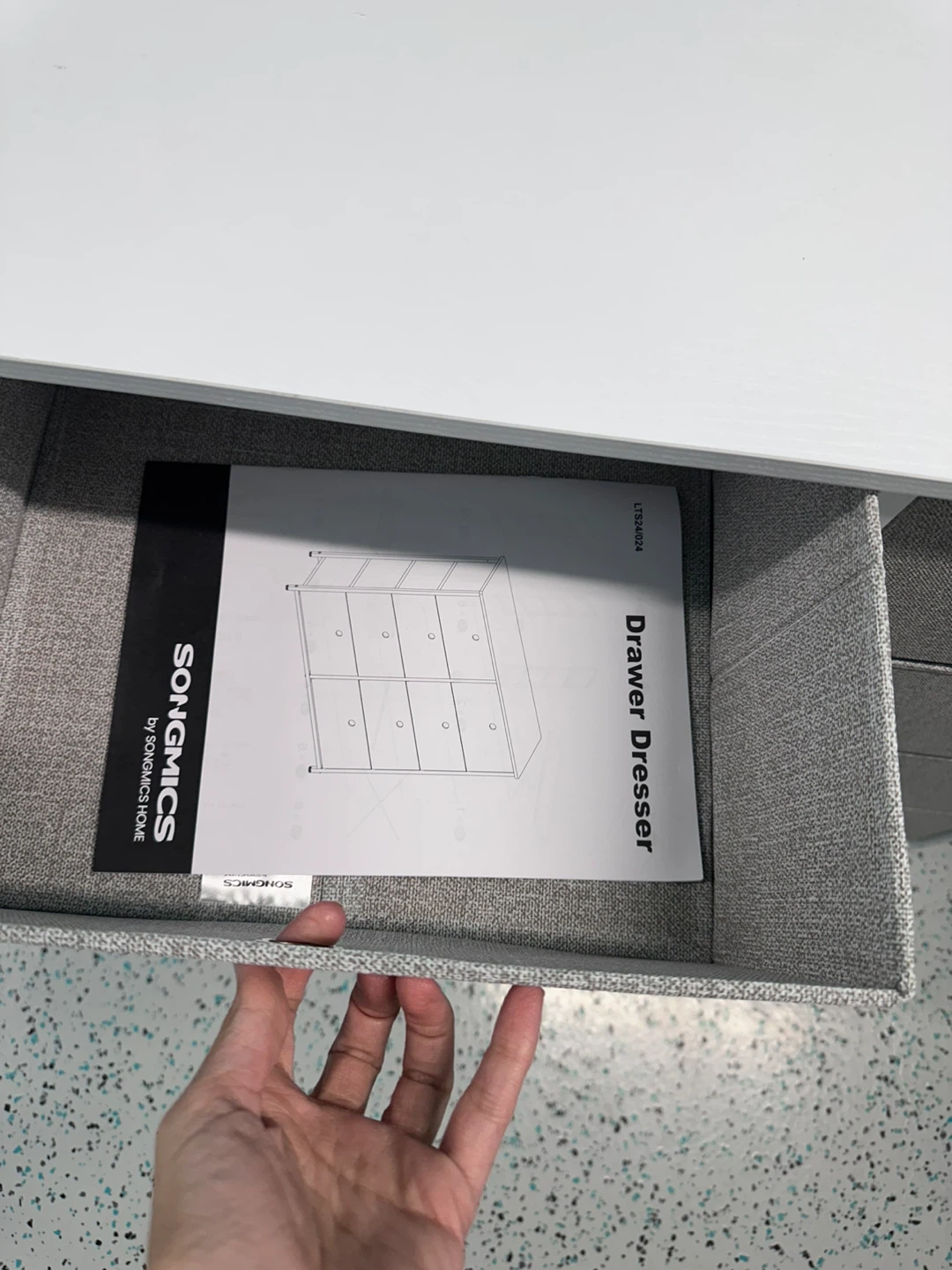 Songmics 8-Drawer Storage Dresser - photo 2