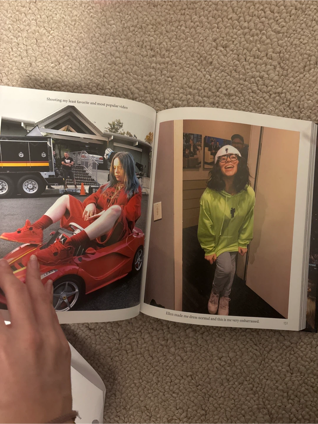 Billie Eilish Hardcover Photo Book - photo 2