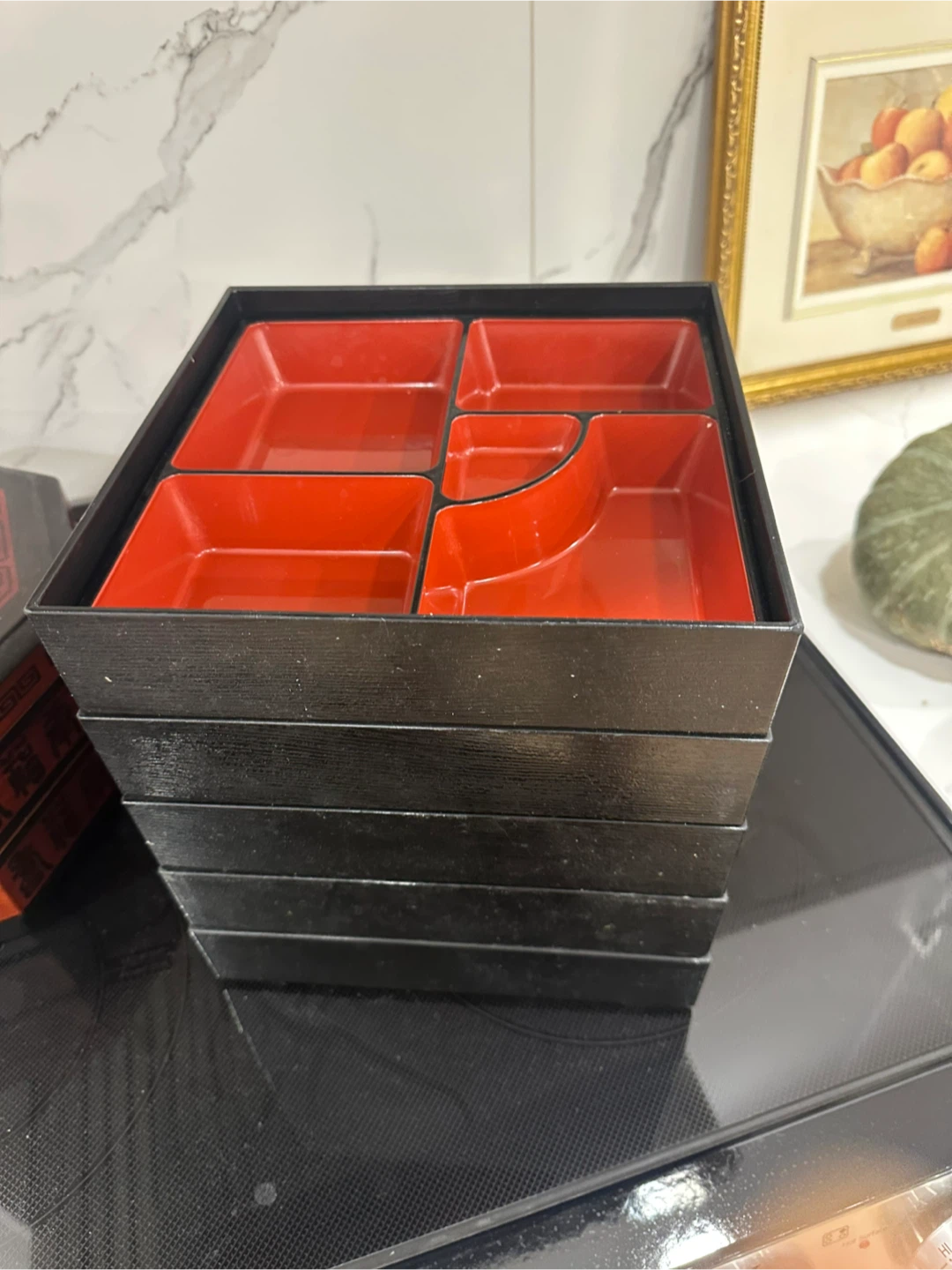 Set of 5 Japanese Style Bento Boxes