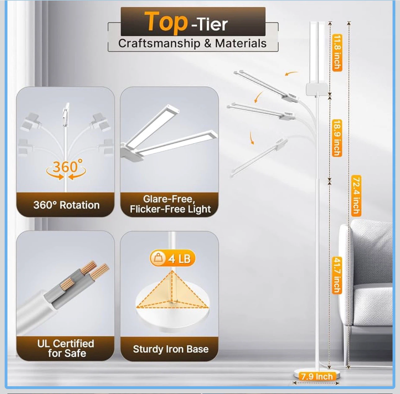 Syrinx LED Floor Lamp - photo 2