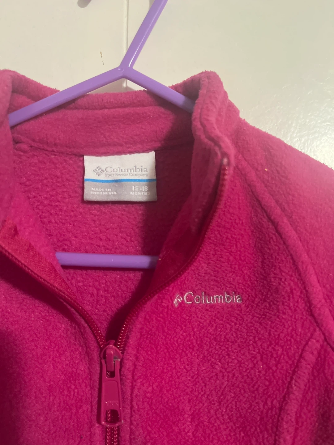 Columbia Fleece Jacket - 12-18 Months - photo 2