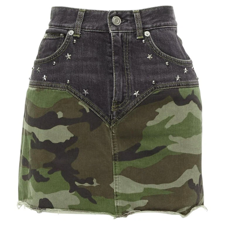 Saint Laurent Denim Mini Skirt - photo 2