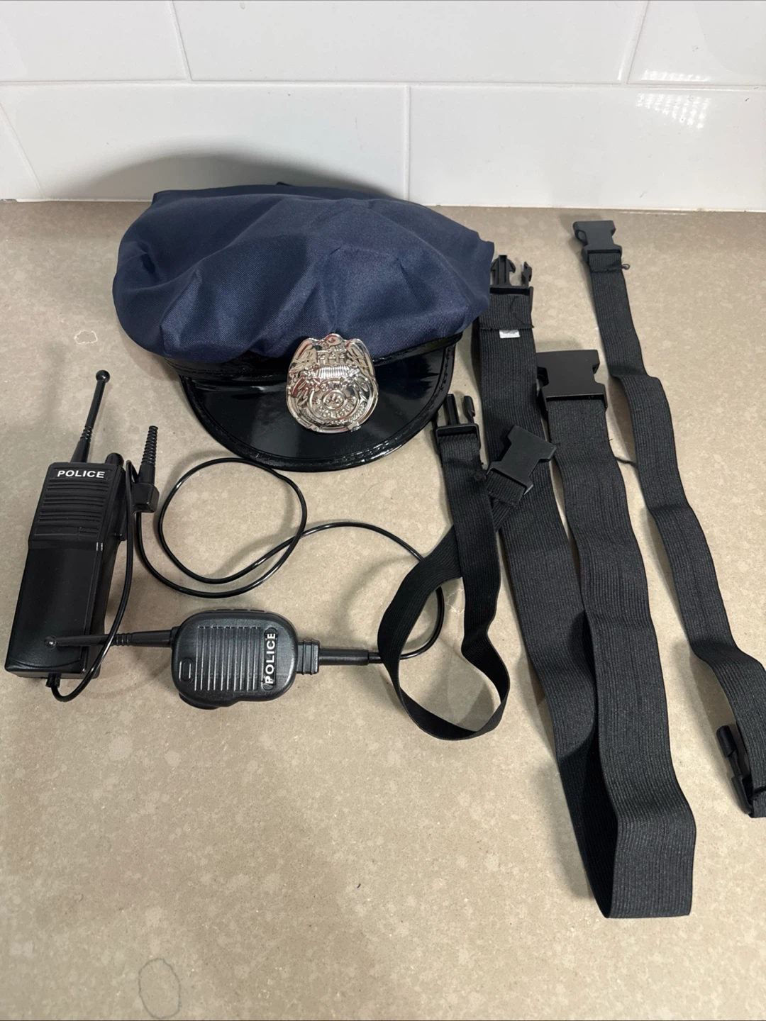 Kids Police Officer Dress-Up Set