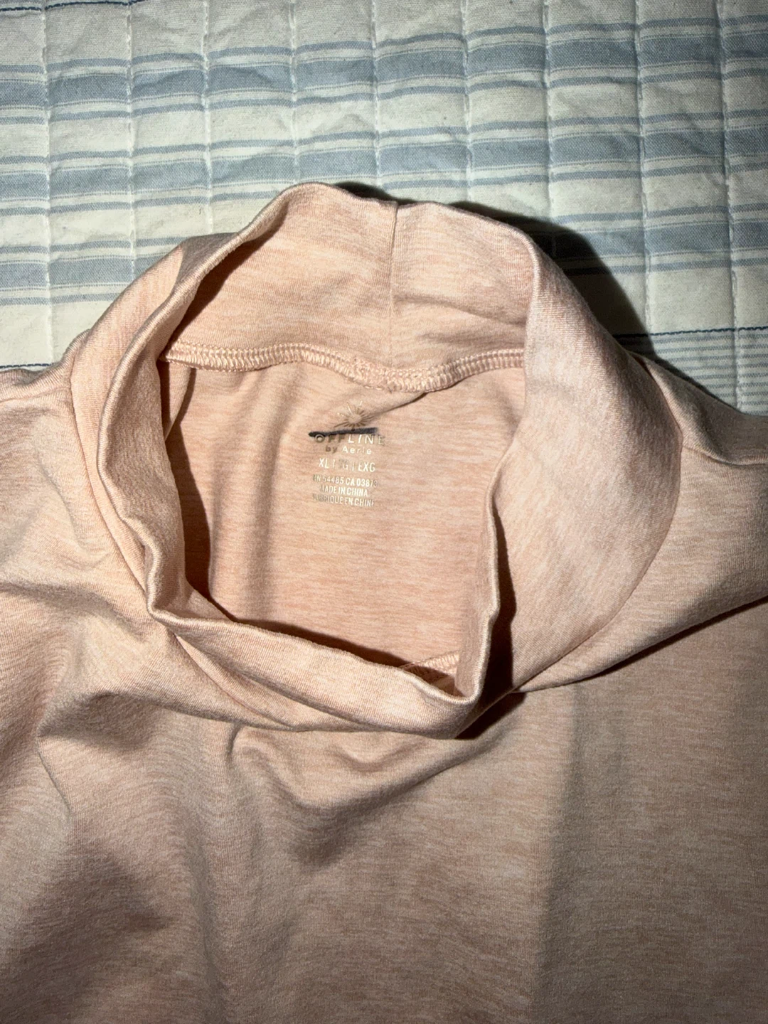 OFFLINE by Aerie Mock Neck Long Sleeve Crop Top - photo 3