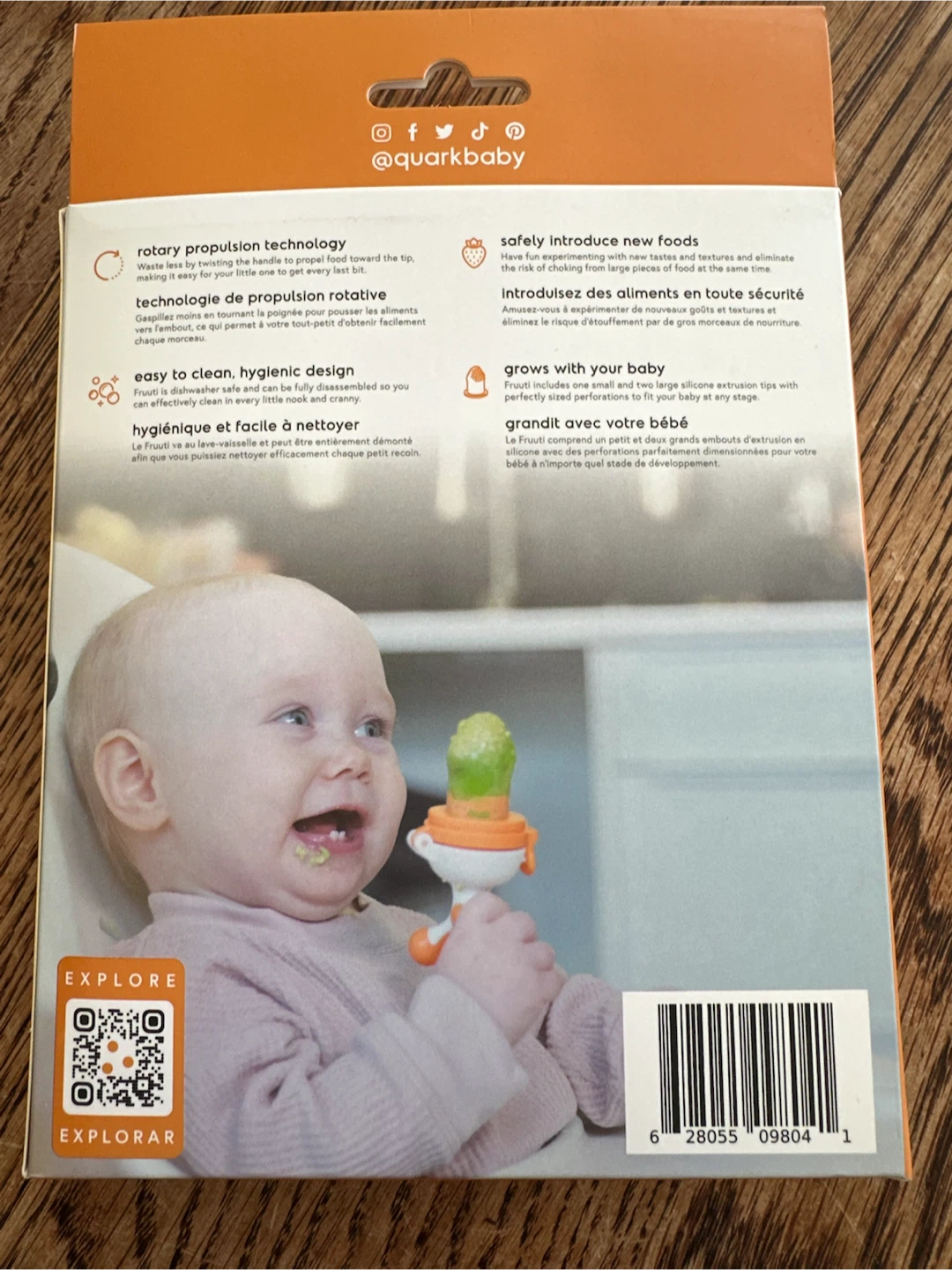 Quark Fruuti Baby Fruit Feeder - photo 2