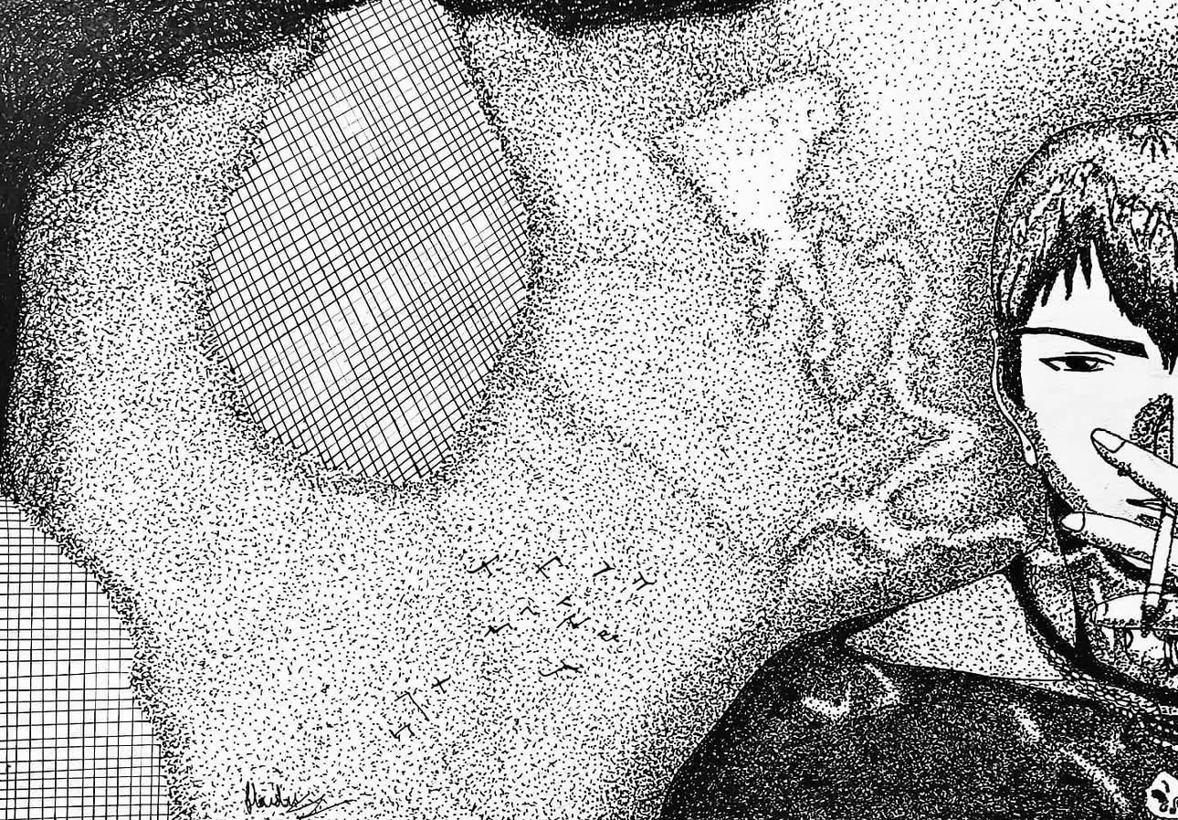 Custom Stippling Dot Art - photo 2