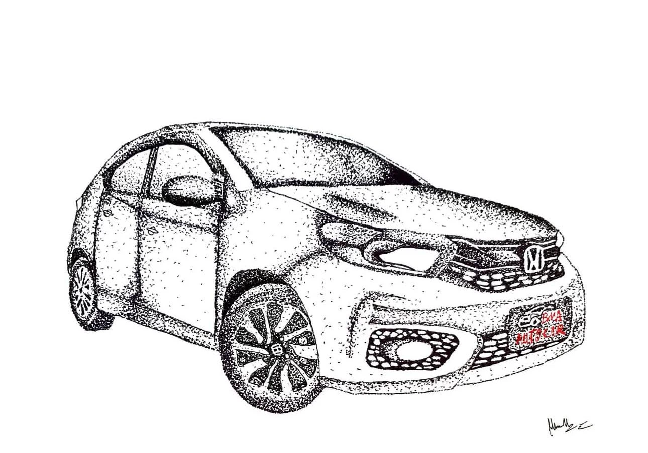 Custom Stippling Dot Art - photo 3
