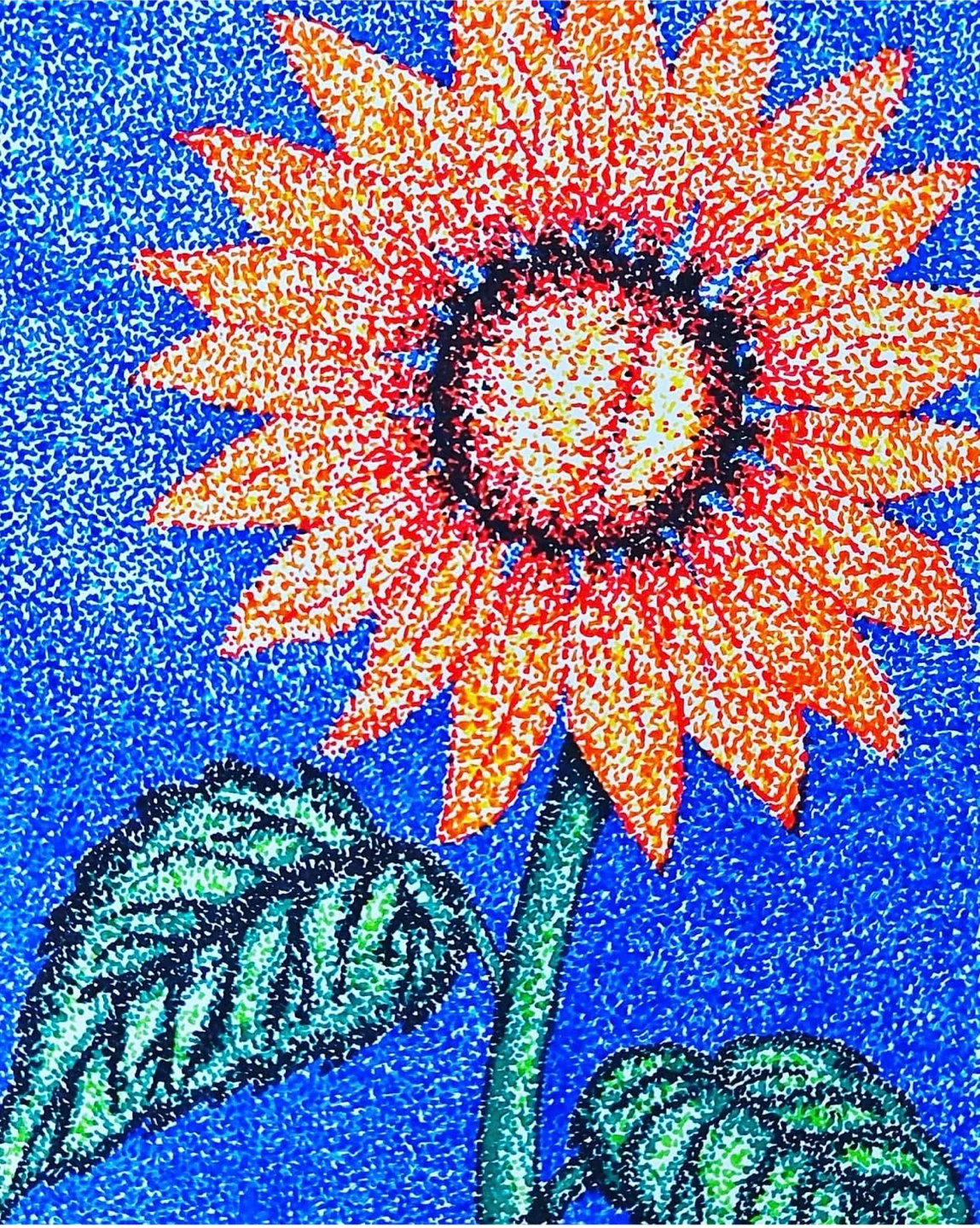 Custom Stippling Dot Art - photo 4