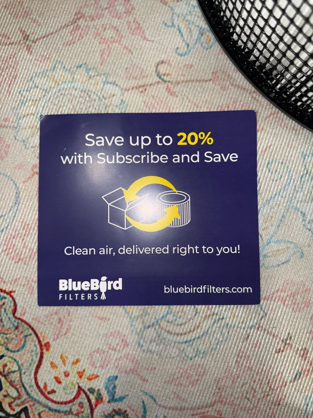 BlueBird Air Purifier Filter Replacement Number 24000 - photo 4