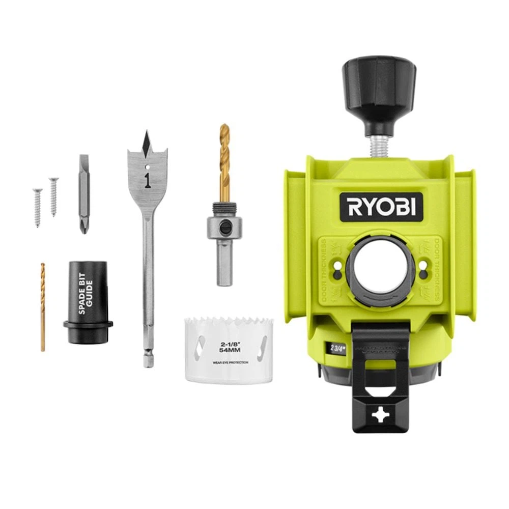 RYOBI Wood/Metal Door Lock Installation Kit A99DLK6 - photo 2