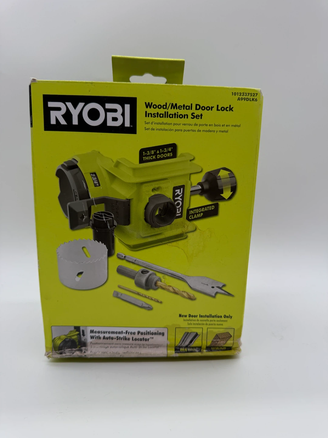 RYOBI Wood/Metal Door Lock Installation Kit A99DLK6 - photo 3