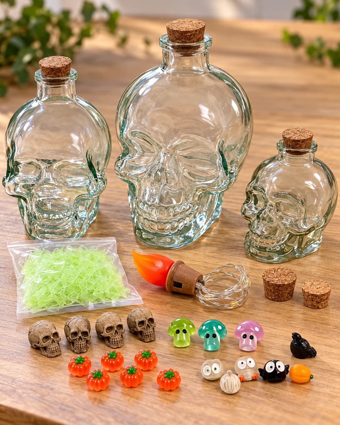 DIY Skull Terrarium Kit