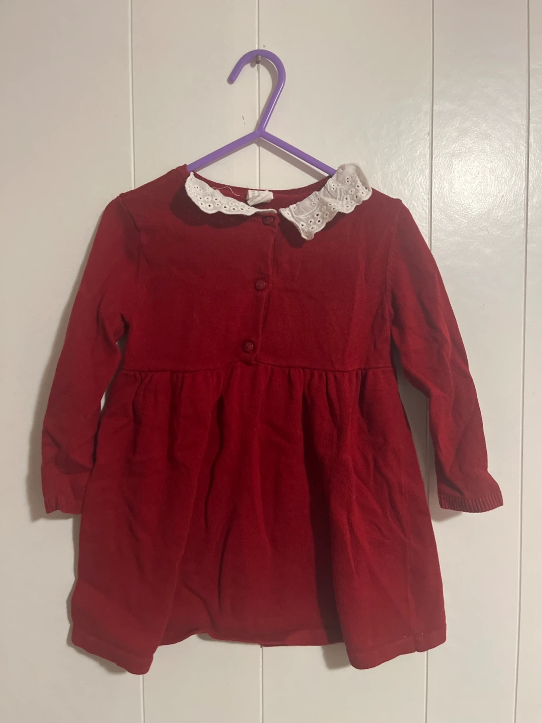H&M Red Girls Dress Size 1.5-2A