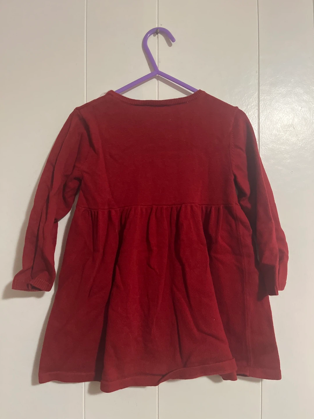 H&M Red Girls Dress Size 1.5-2A - photo 2