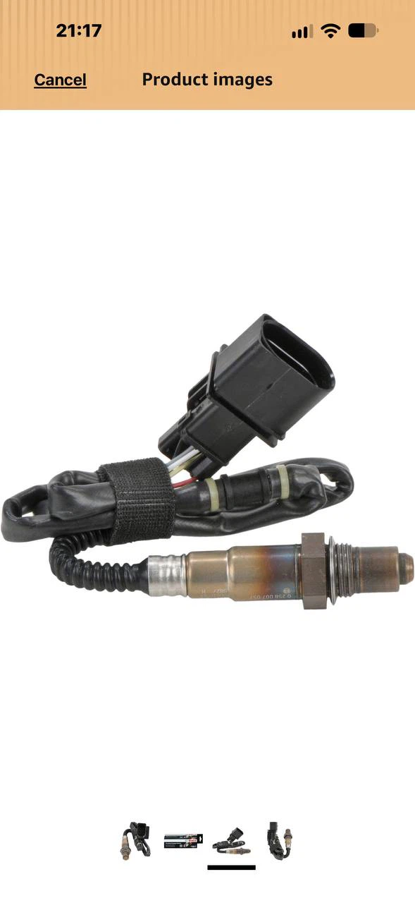 H1036 Rolls-Royce Phantom Bosch 17014 Oxygen Sensor – New - photo 2