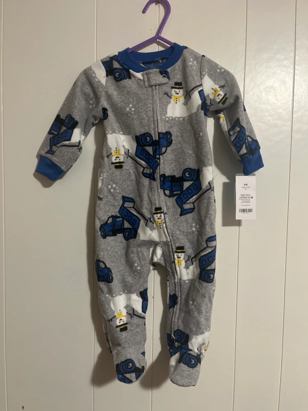 Carter's Baby Footed Pajamas - 9m