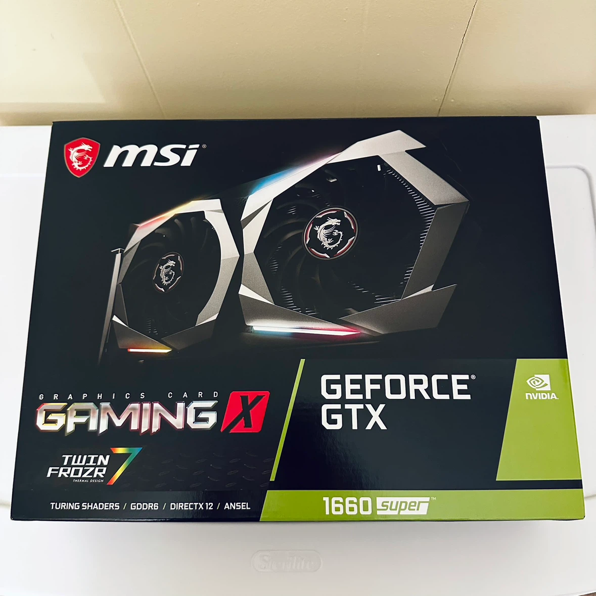 MSI GEFORCE GTX 1660 SUPER GAMING X GRAPHICS CARD