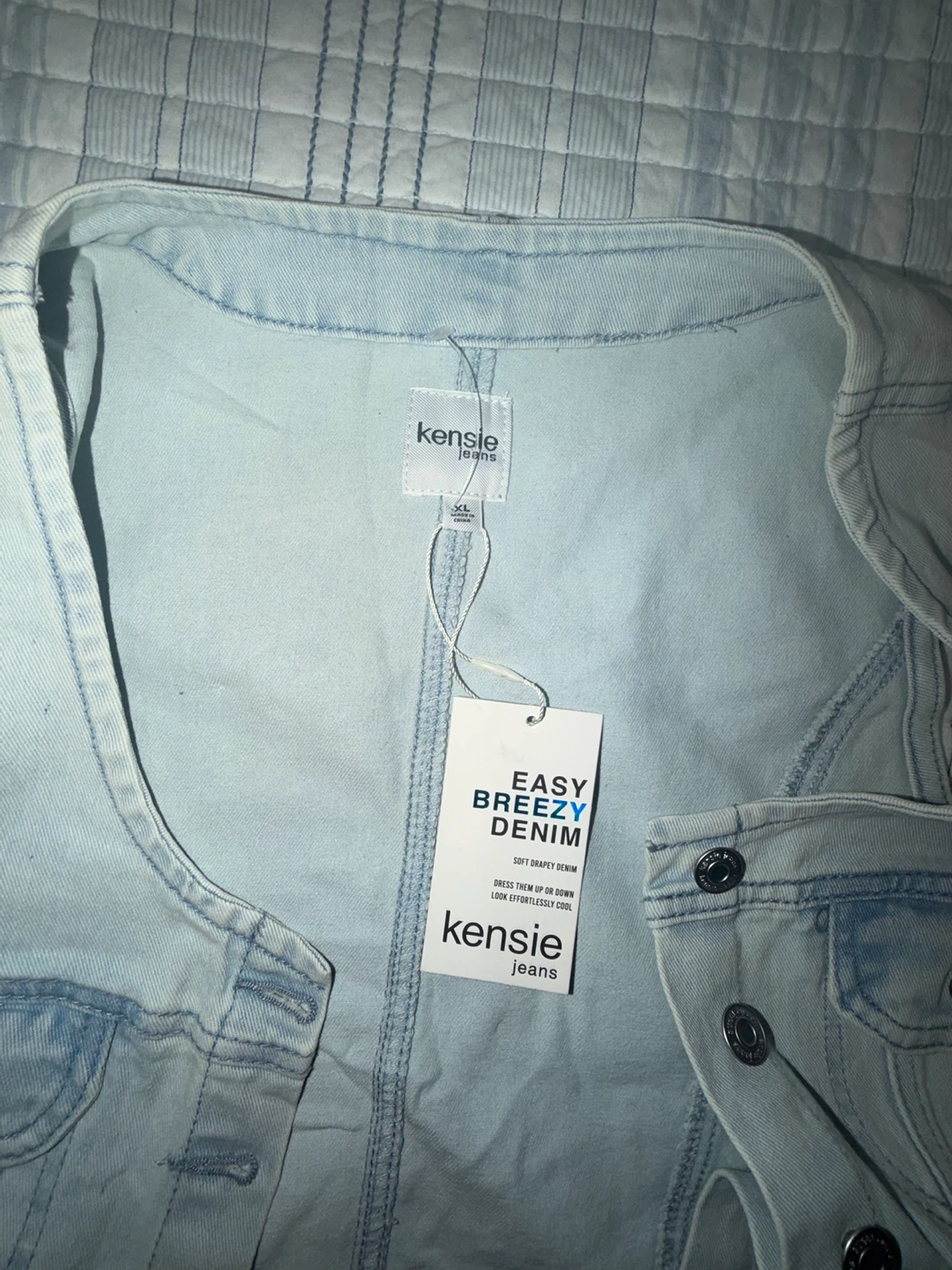 Kensie Jeans Denim Vest - photo 2