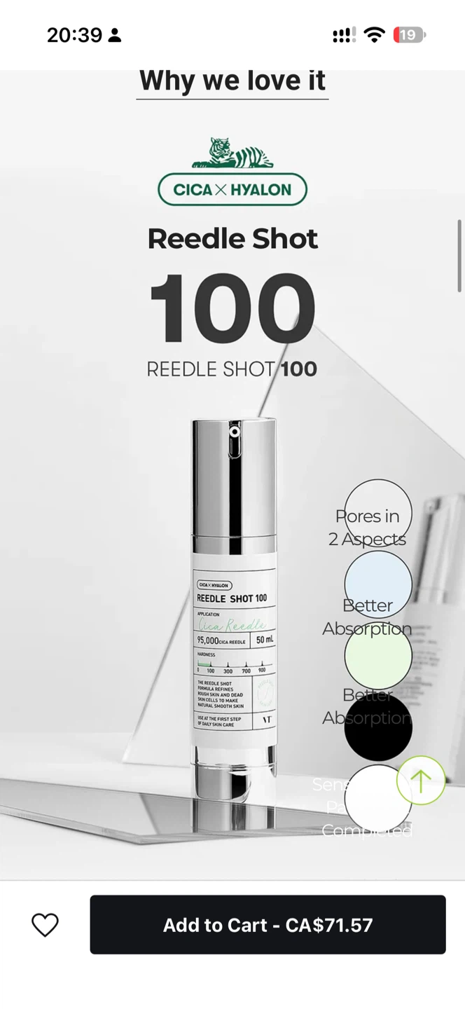 VT CICA Reedle Shot 100 - brand new - photo 3