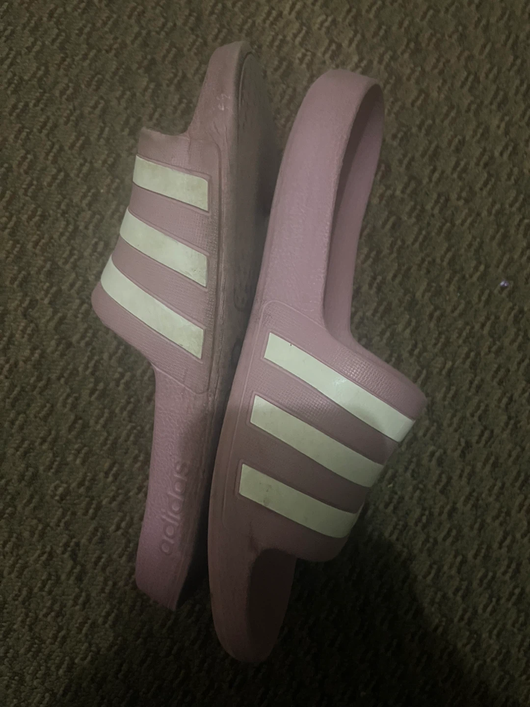 Adidas Pink Slides - size 9 - photo 3