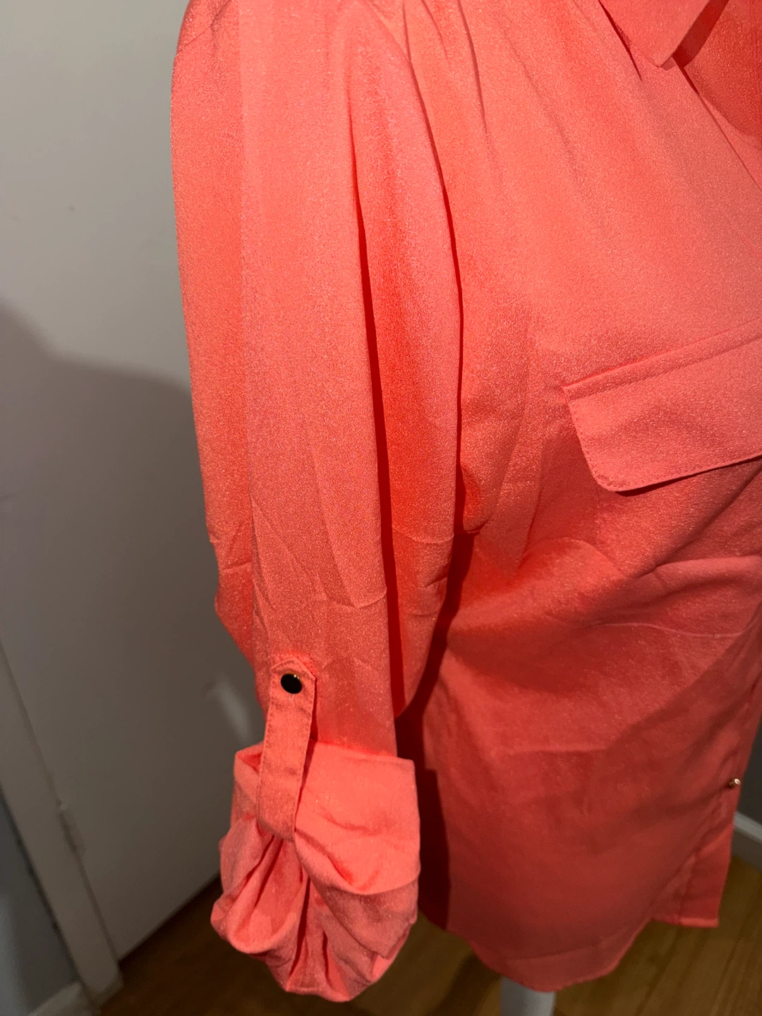 Coral Button-Down Shirt XL - photo 2