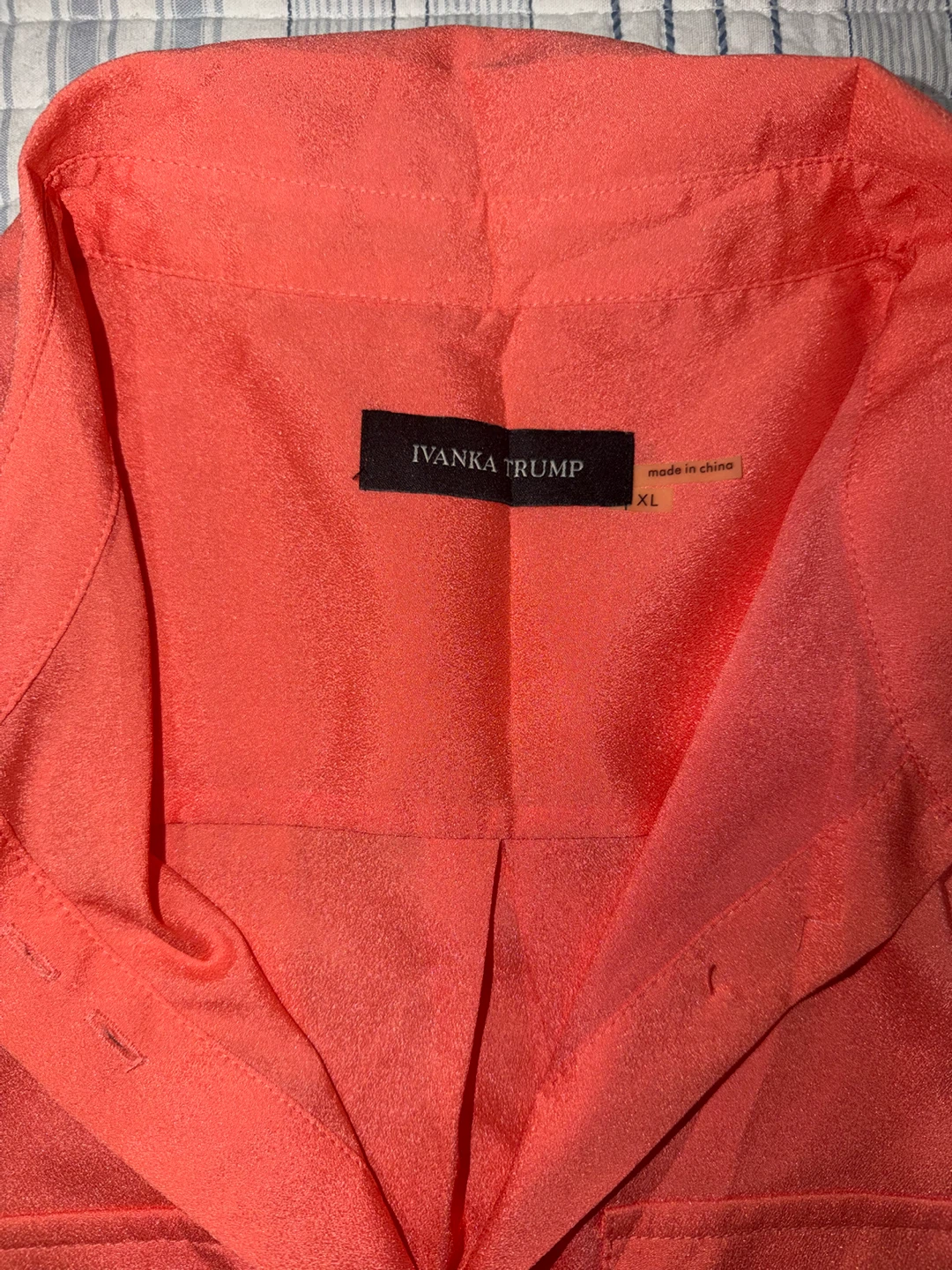 Coral Button-Down Shirt XL - photo 3