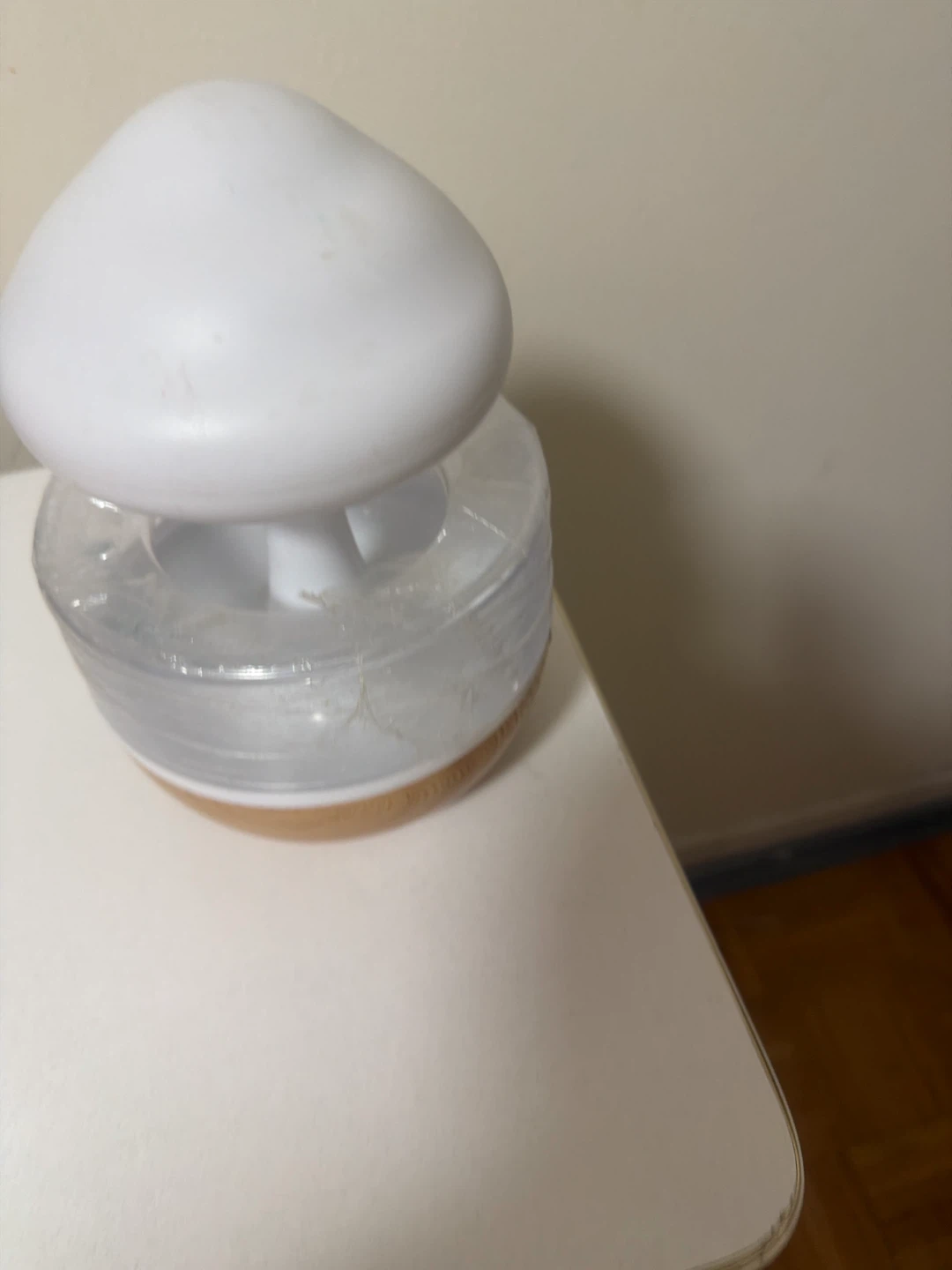 White decorative water humidifier