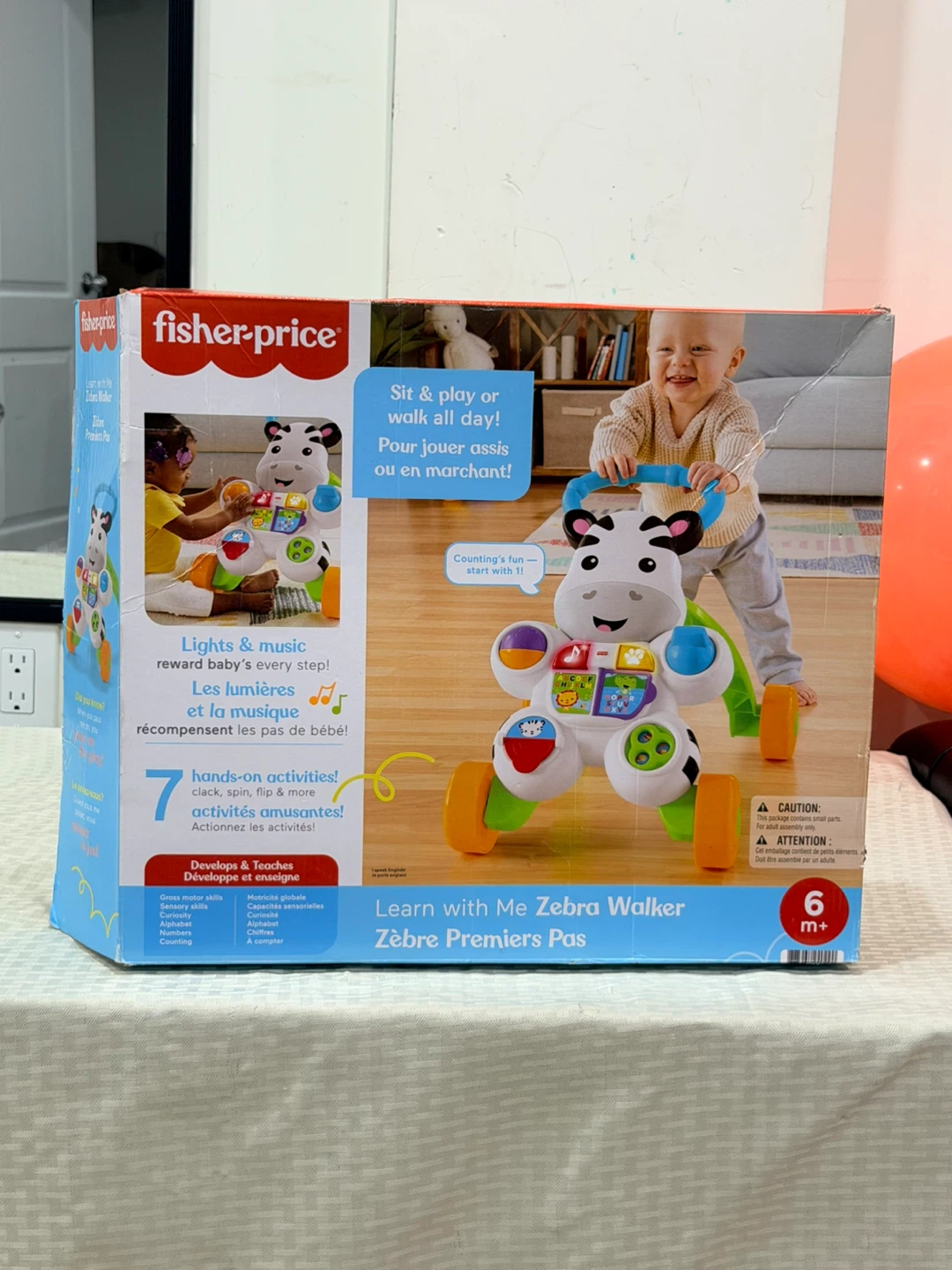 Fisher-Price Learn with Me Zebra Walker - photo 2