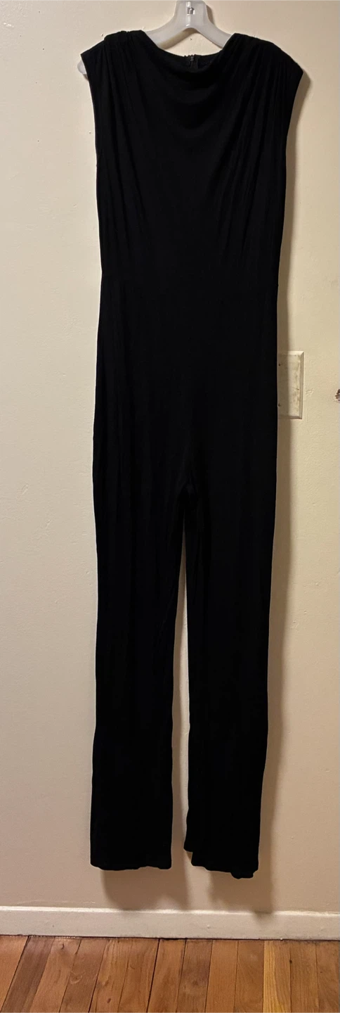 Black Sleeveless Jumpsuit - photo 2