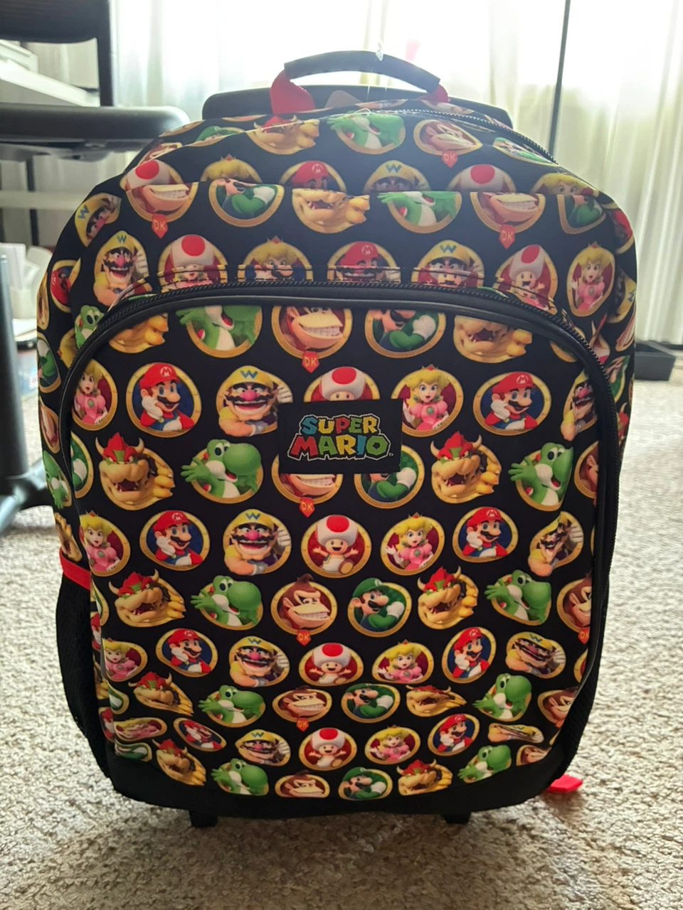 Super Mario Rolling Backpack - Bioworld, New with Tags - photo 3