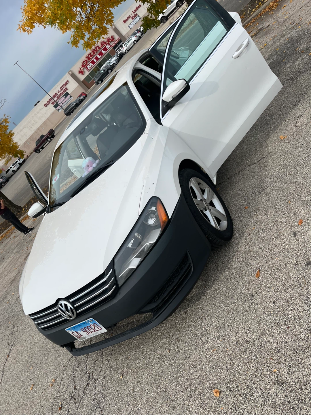 White Volkswagen Passat SE Sedan 2013.     140millas - photo 2