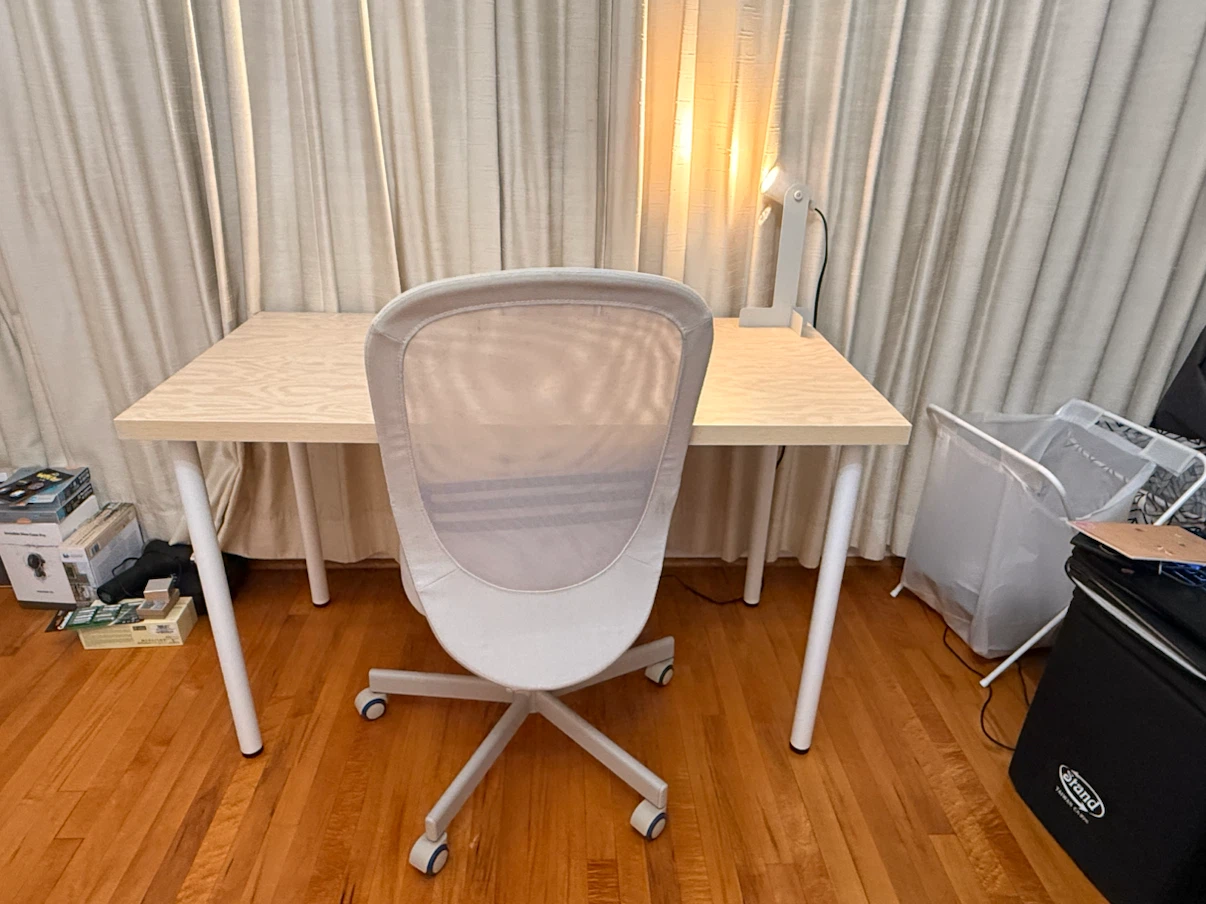 IKEA Desk and work chair - photo 2