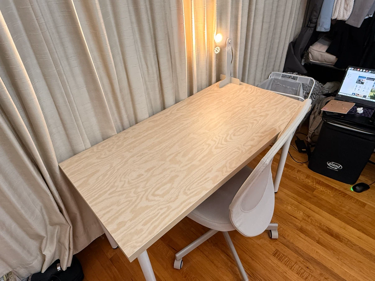 IKEA Desk and work chair - photo 3