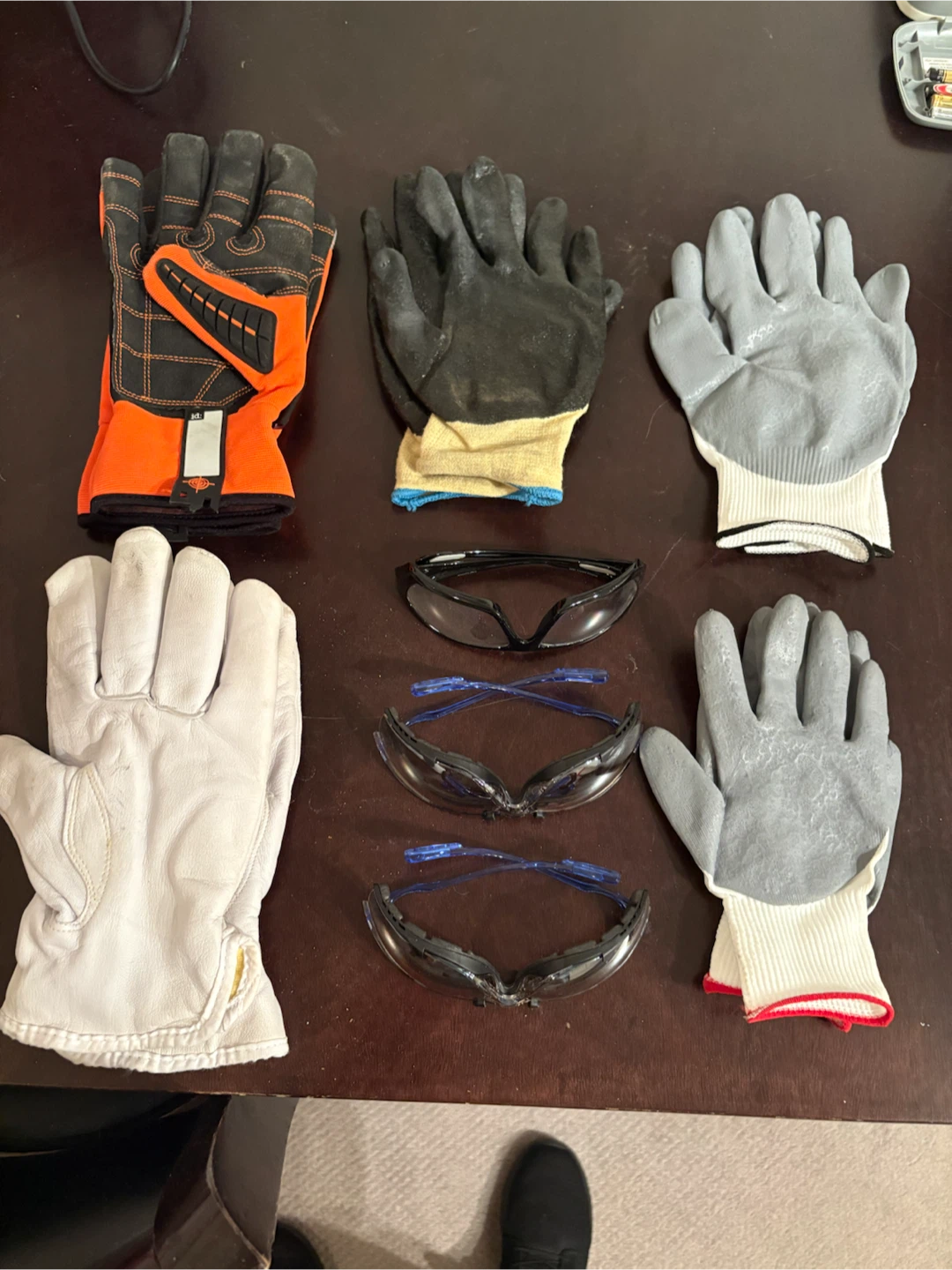 Assorted Brand New Work Gloves and Safety Glasses - photo 3