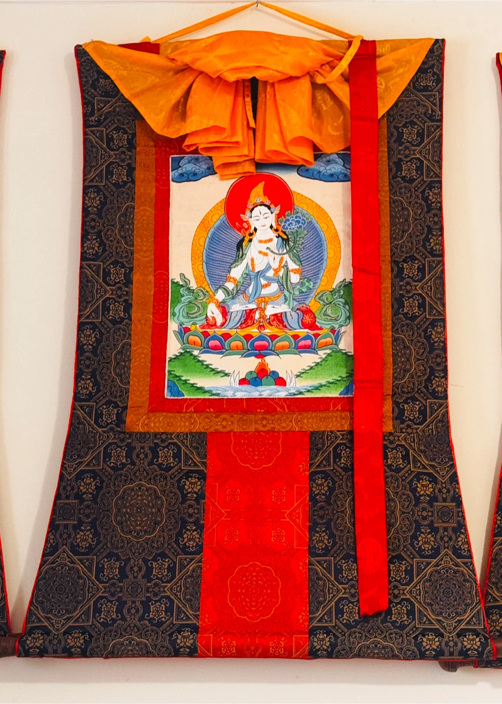 Set of 4 Tibetan Thangka Wall Hangings - photo 2