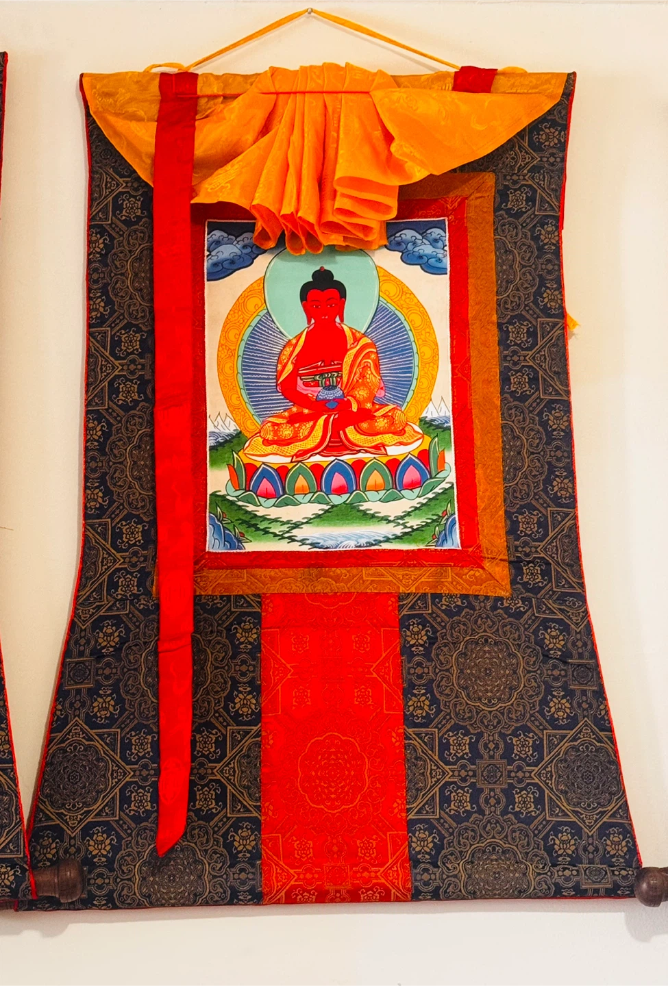 Set of 4 Tibetan Thangka Wall Hangings - photo 3