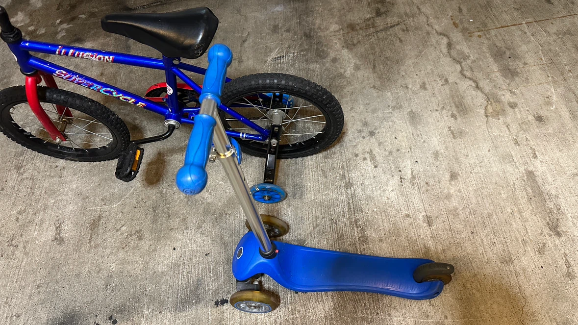 Supercycle Illusion Bike and Globber Scooter - photo 4
