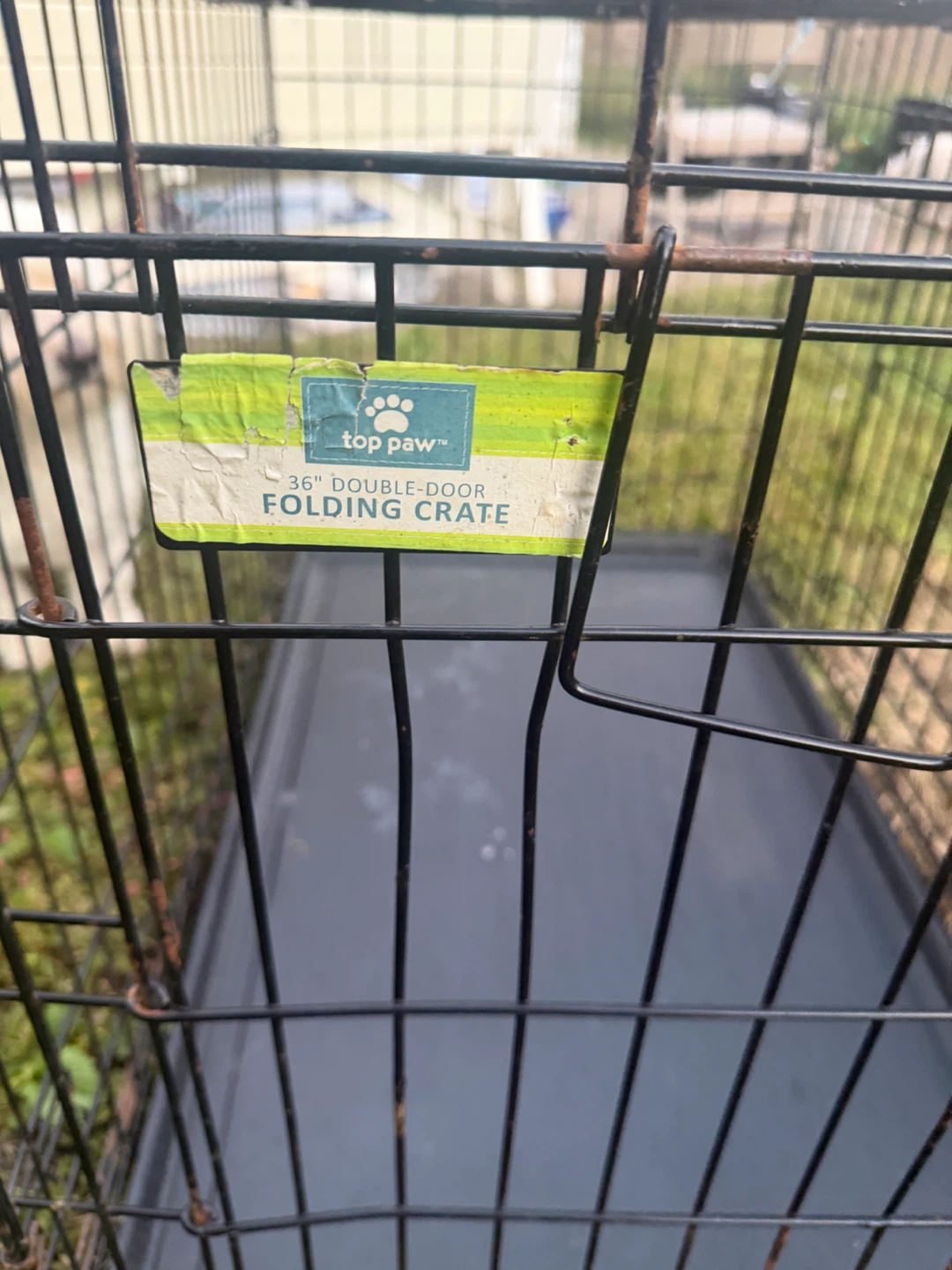 Top Paw 36" Double-Door Folding Crate - photo 4