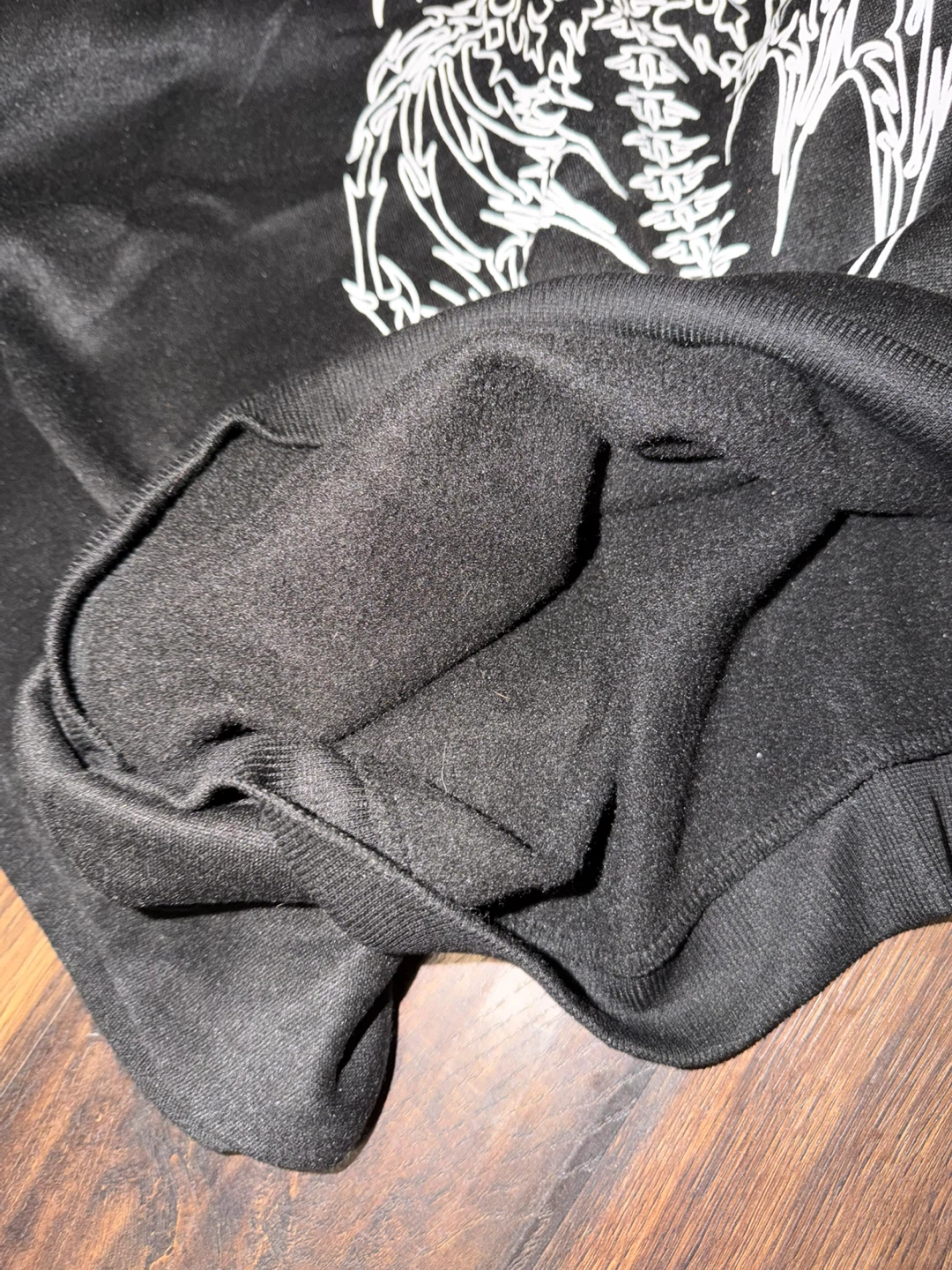 Black Graphic Crewneck Sweatshirt - photo 3