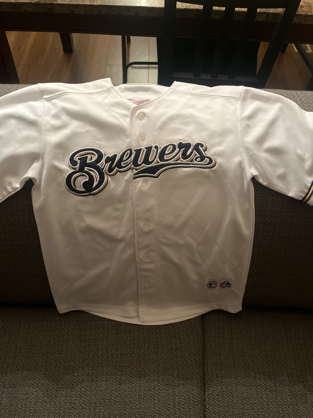 🔥 Brewers Playoff Ready! Kids Size 10/12 Jersey 🔥